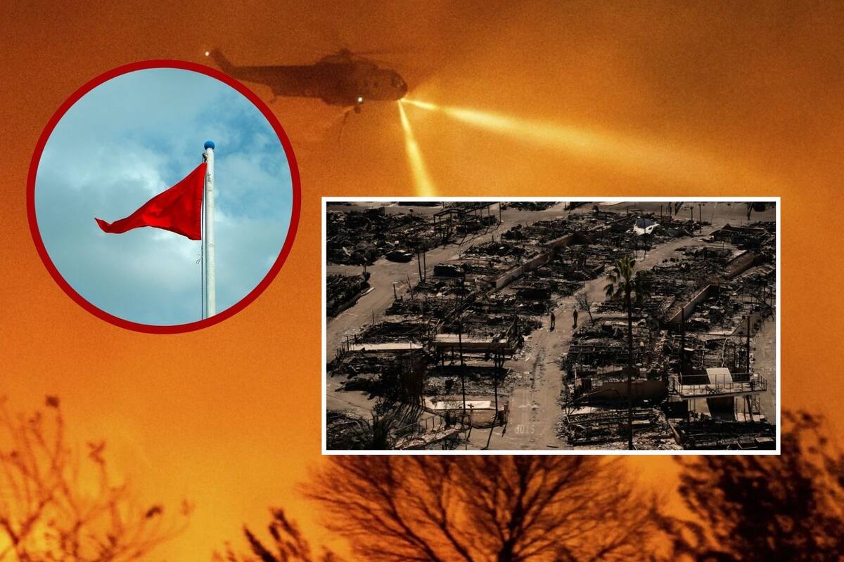 Incendios en Los Ángeles, California: Activan BANDERA ROJA por vientos que intensifican el peligro