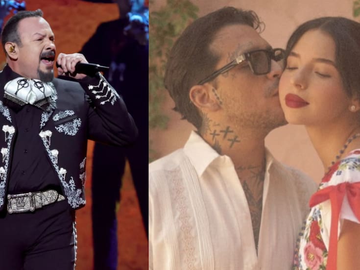 Pepe Aguilar habla sobre la posibilidad de que Ángela y Nodal se conviertan en padres: “Que Dios los ayude”