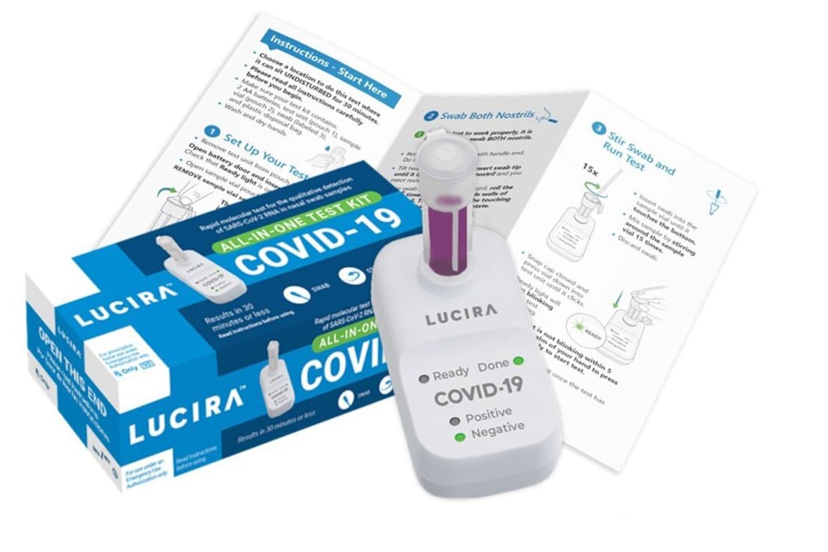 Cómo es el test casero de Covid-19, aprobado en EU por la FDA