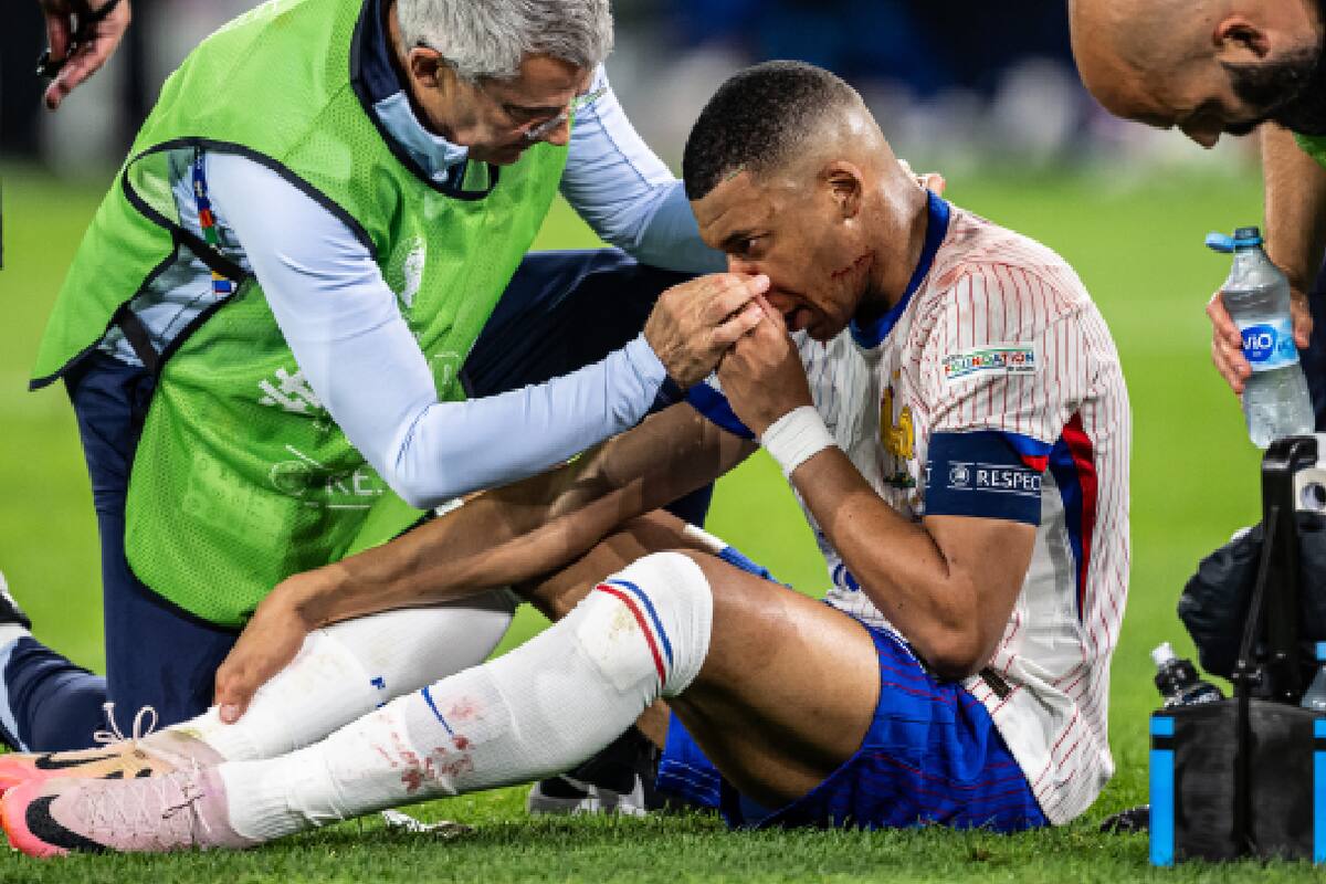 Kylian Mbappé descarta operación y jugaría con máscara en la Eurocopa 2024