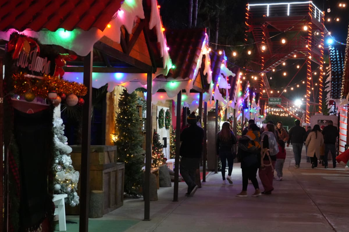 El Vergel se llena de magia con su villa navideña