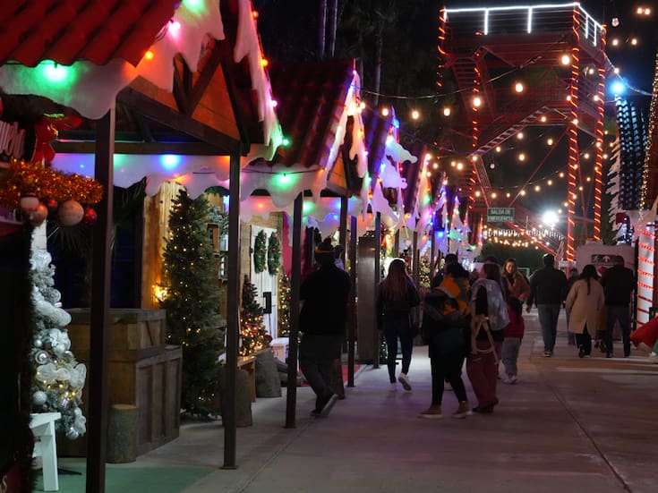 El Vergel se llena de magia con su villa navideña