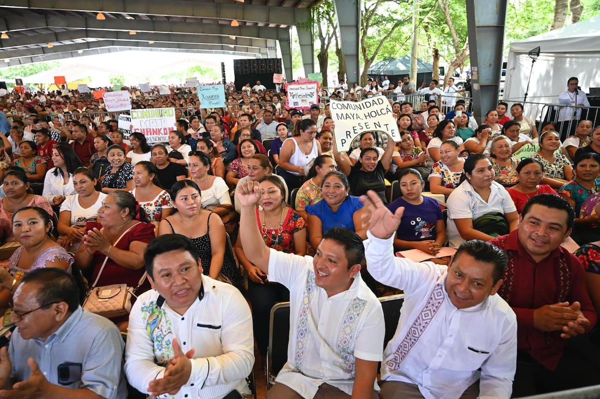 La Presidenta Claudia Sheinbaum presentó en Mérida un paquete de proyectos para Yucatán que incluye salud, educación, bienestar social e infraestructura.
