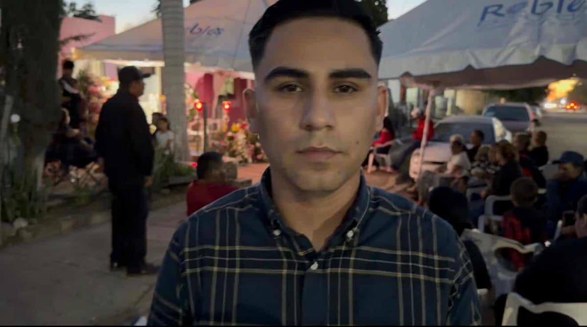 Edgar Eduardo Vázquez, hermano de la joven Angélica Lourdes