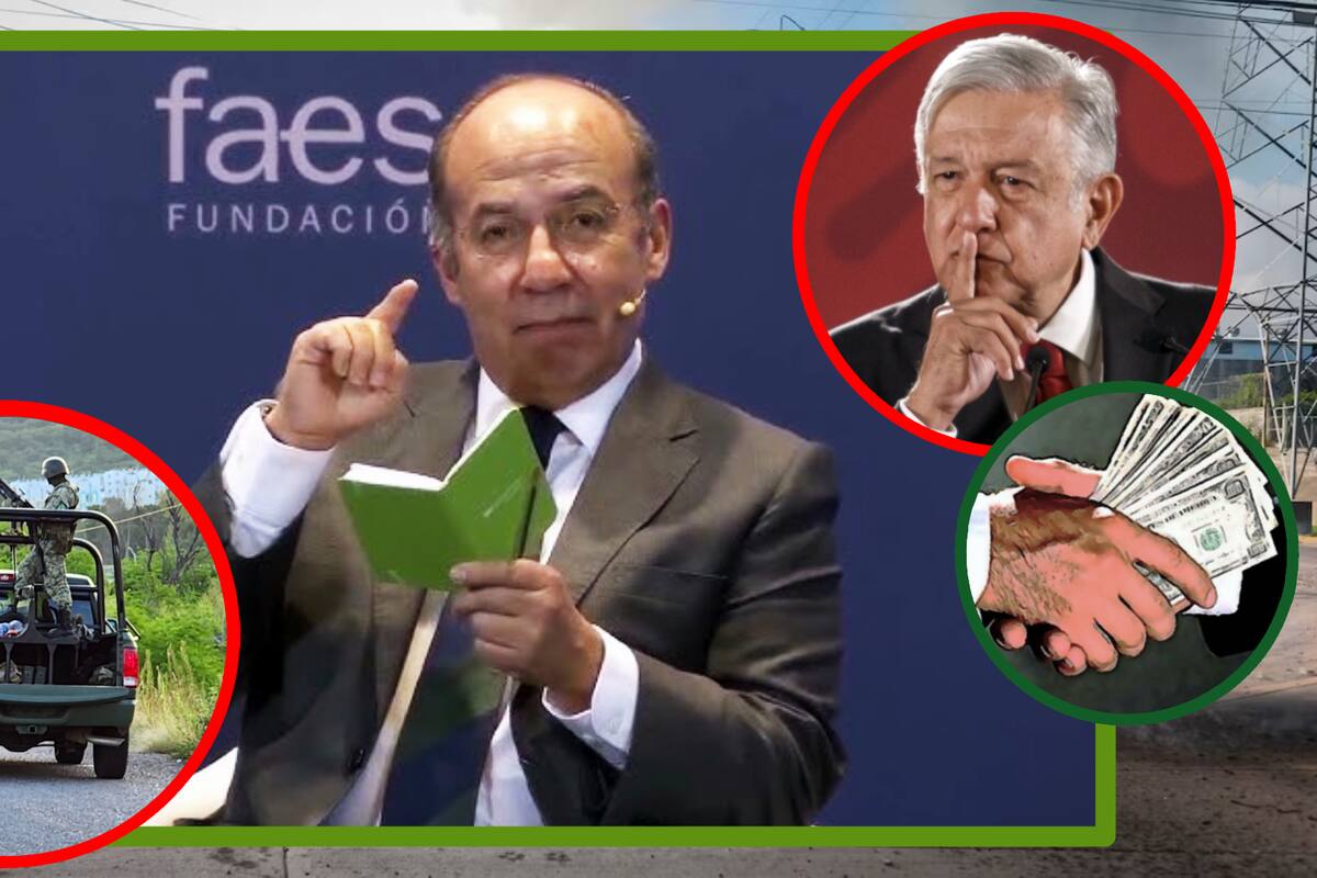 “Morena es el PRI remasterizado″: Felipe Calderón acusa a AMLO de un nuevo ‘NarcoEstado’