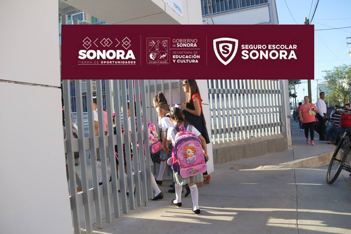 Seguro escolar beneficia al 100% del alumnado sonorense, ¿Qué cubre?