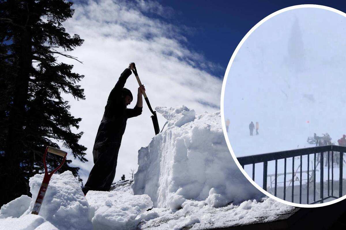 Un muerto y un herido tras avalancha en una estación de esquí de California