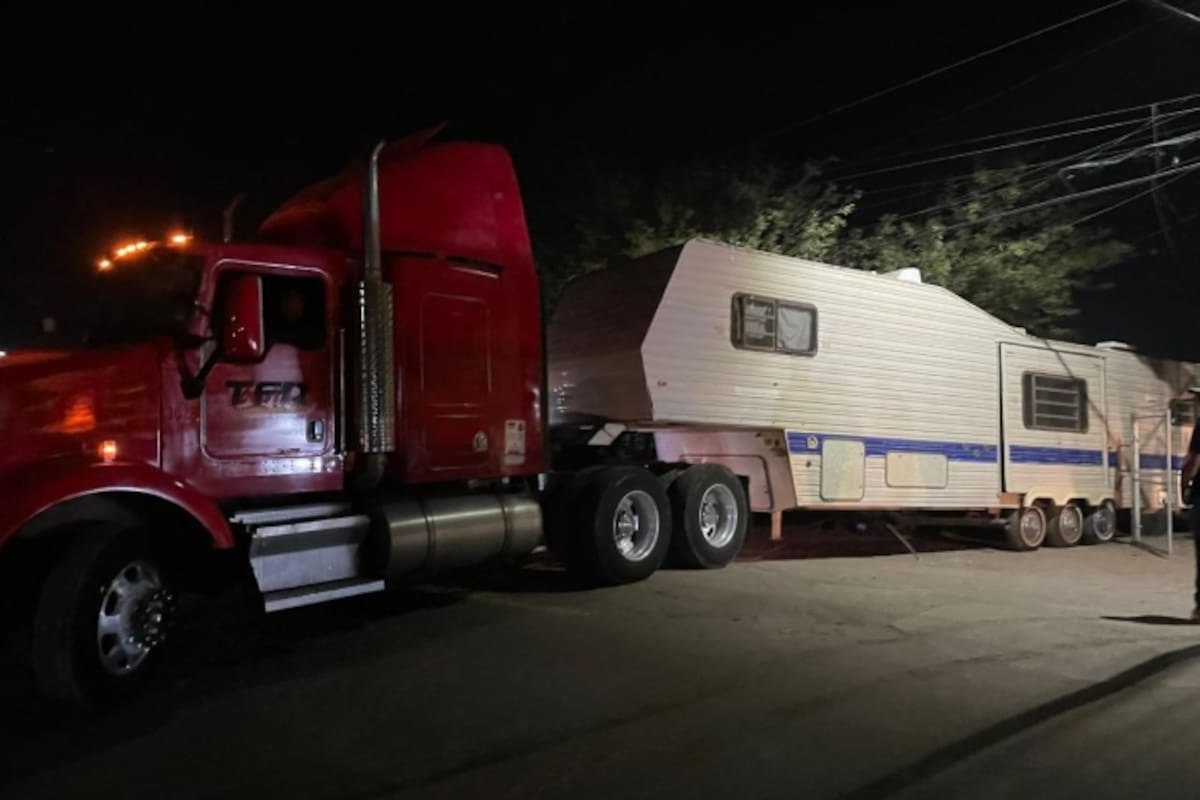 Recuperan casa móvil con reporte de robo en cateo en la Colosio