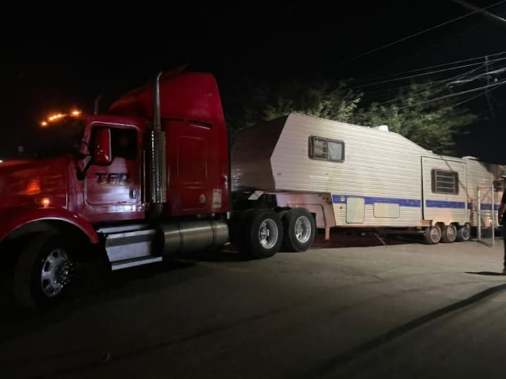 Recuperan casa móvil con reporte de robo en cateo en la Colosio