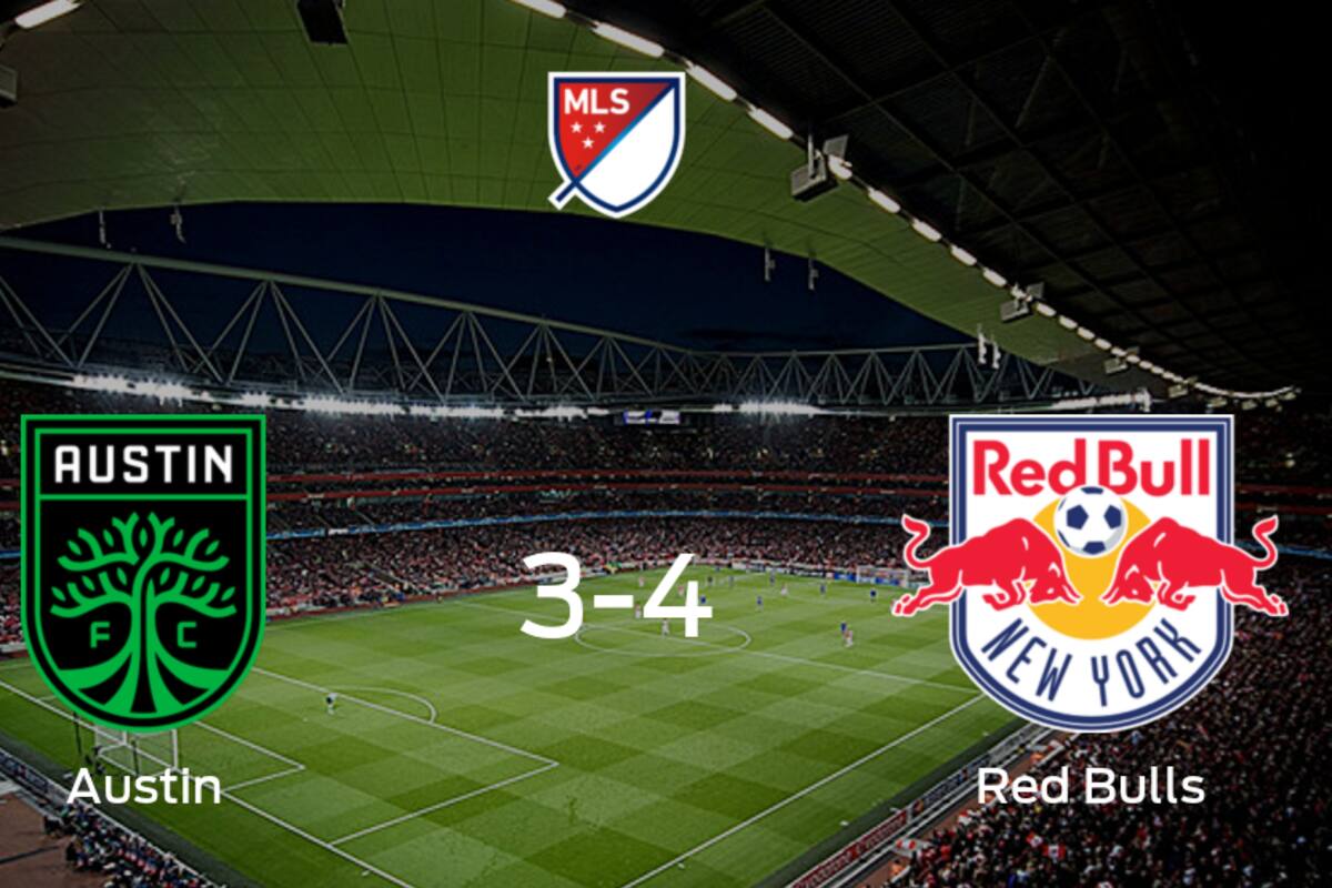 New York Red Bulls deja sin sumar puntos a Austin FC (4-3)