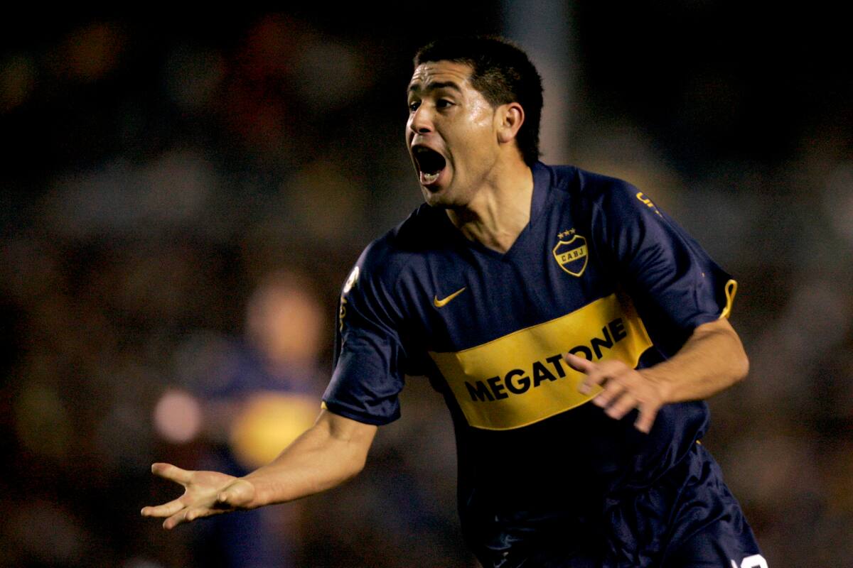 Juan Roman Riquelme (AP Photo/Natacha Pisarenko)