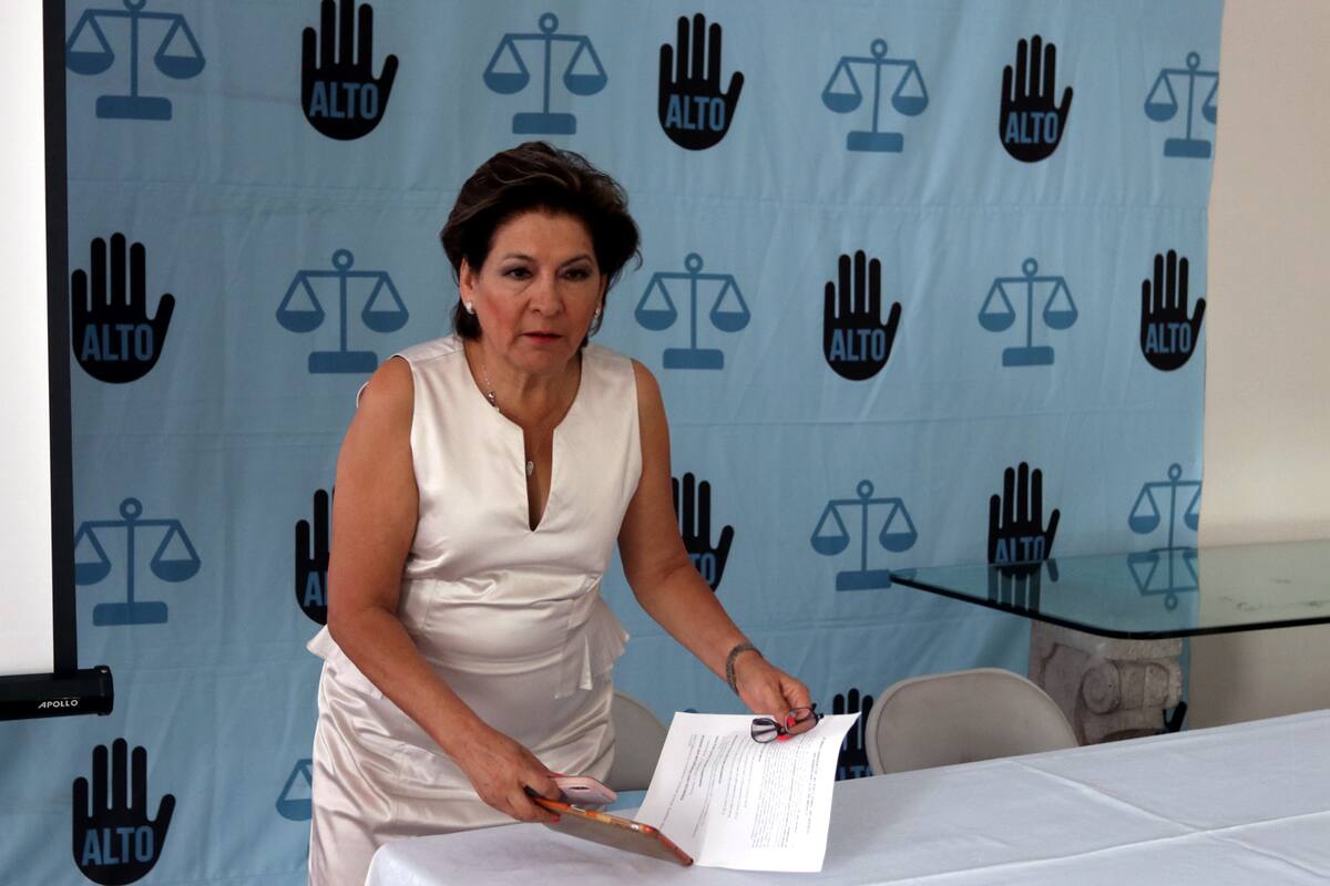 Isabel Miranda de Wallace dice que acusación a Genaro García Luna es grave, pero antes lo defendió