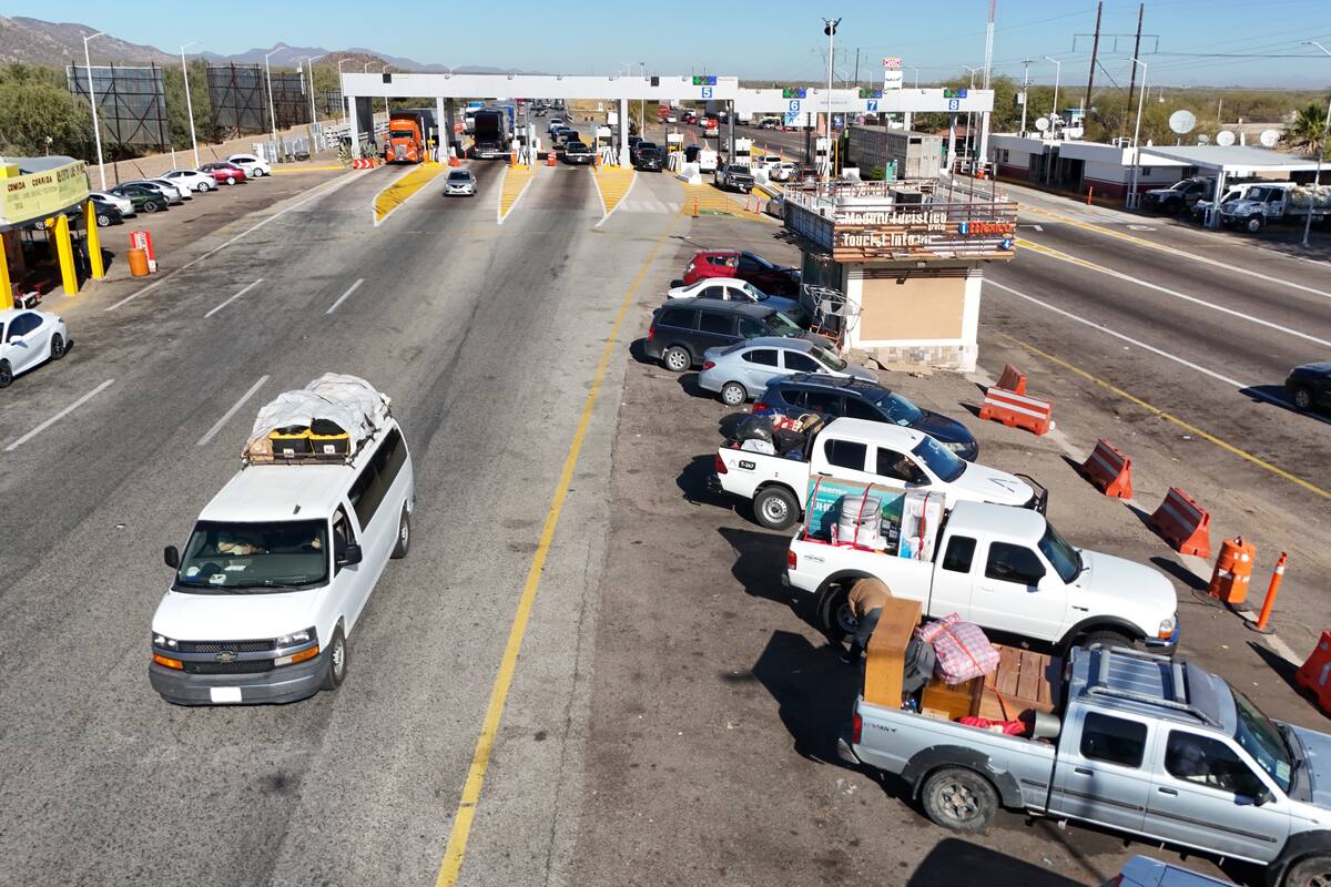 Perciben en caseta de Hermosillo menos cruce de paisanos