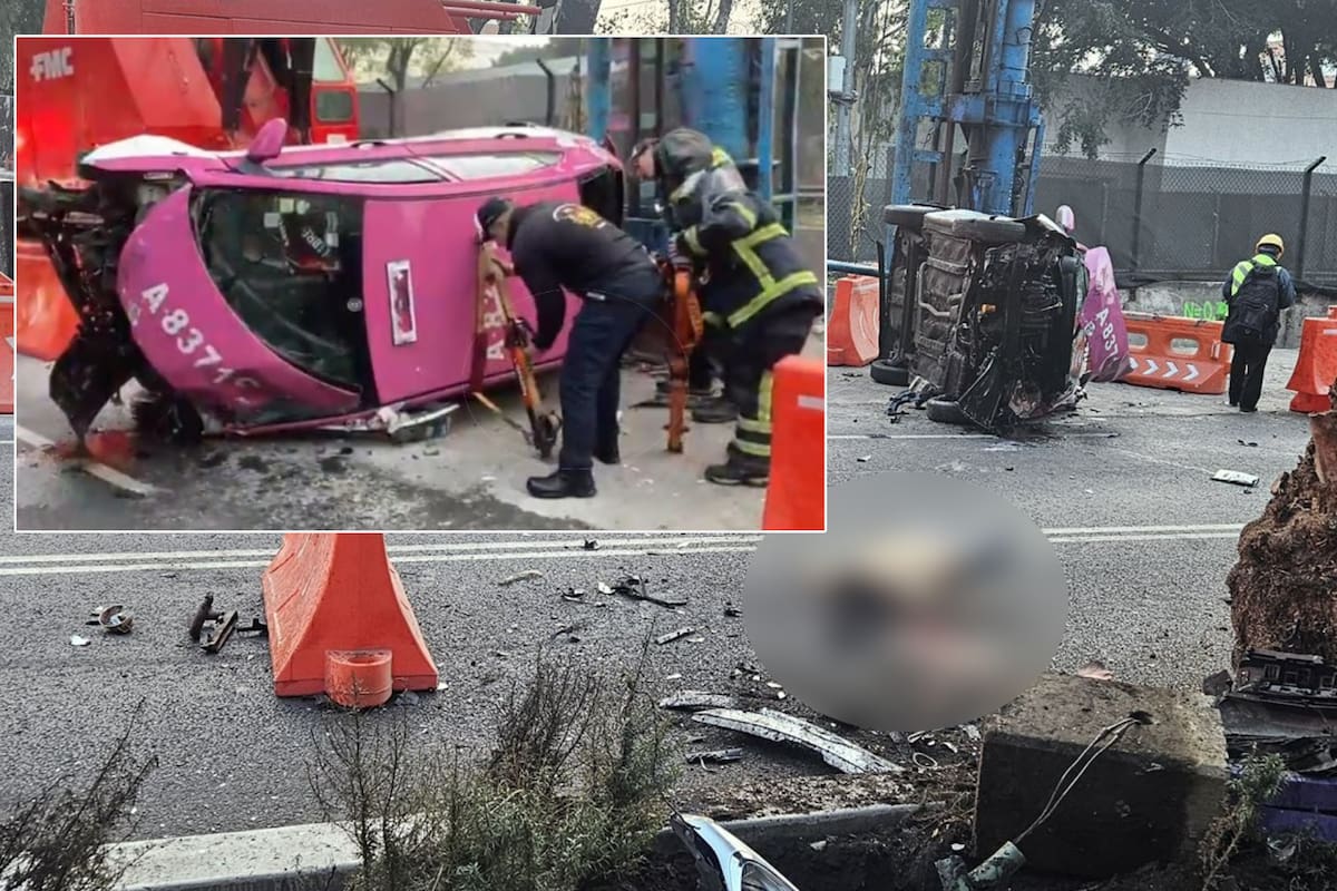 Tras ser captado bailando semidesnudo en Navidad, un taxista sintió “animales en su cuerpo” y terminó muriendo tras volcar su vehículo en Ciudad de México