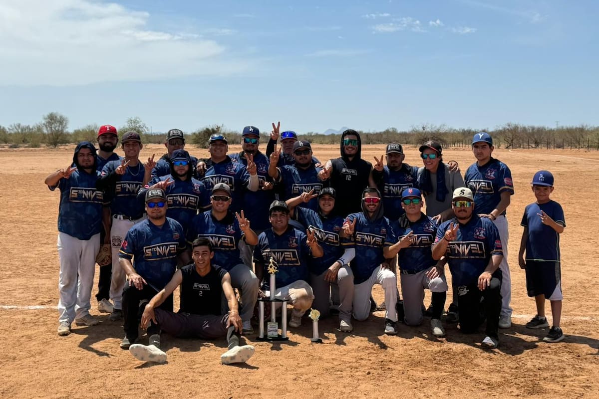 Es 5to Nivel bicampeón en Liga de Beisbol Pancho Peraza
