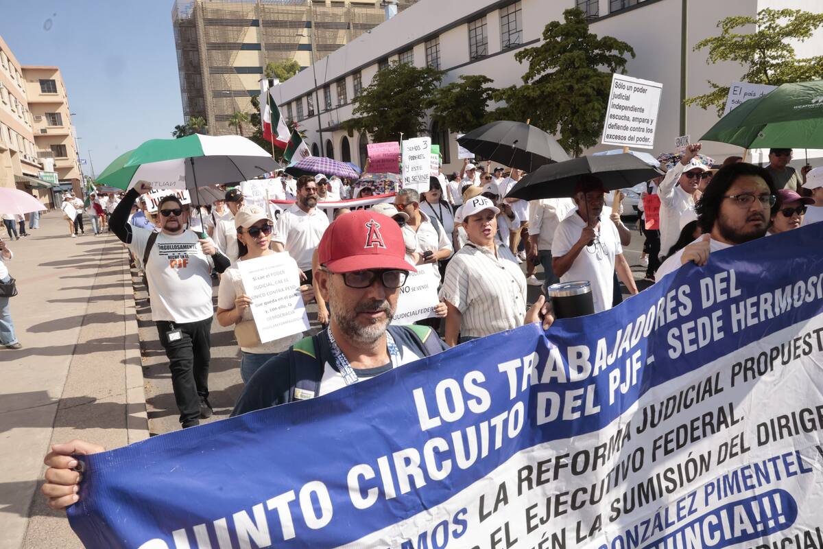 Regresan a labores en el PJF Sonora pero bajo protesta