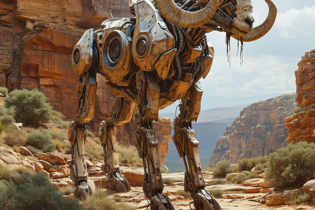 Animales de zonas desérticas y montañosas de Baja California en su versión Transformers