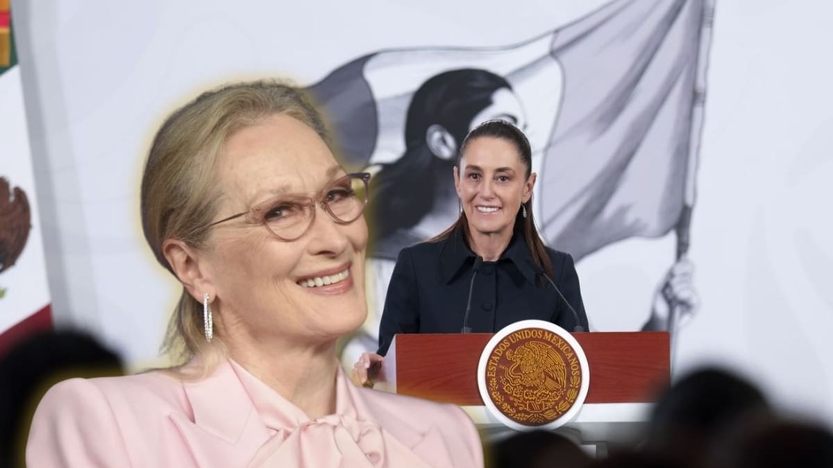 Claudia Sheinbaum agradeció a Meryl Streep tras elogiar a México y destacó su trayectoria como “quizás la mejor actriz del mundo” tras su visita por el estreno de “El Diablo Viste a la Moda 2”