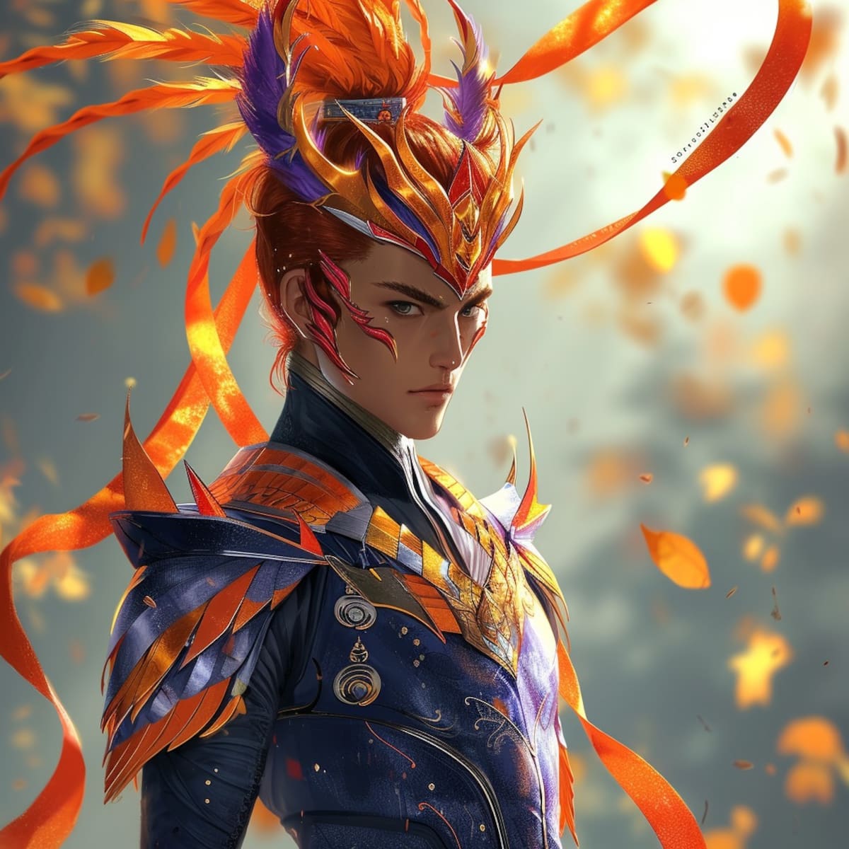 En la reinterpretación de la IA, Ikki emerge como un aliado valioso con una mezcla única de compasión y cariño hacia su hermano menor, Shun.