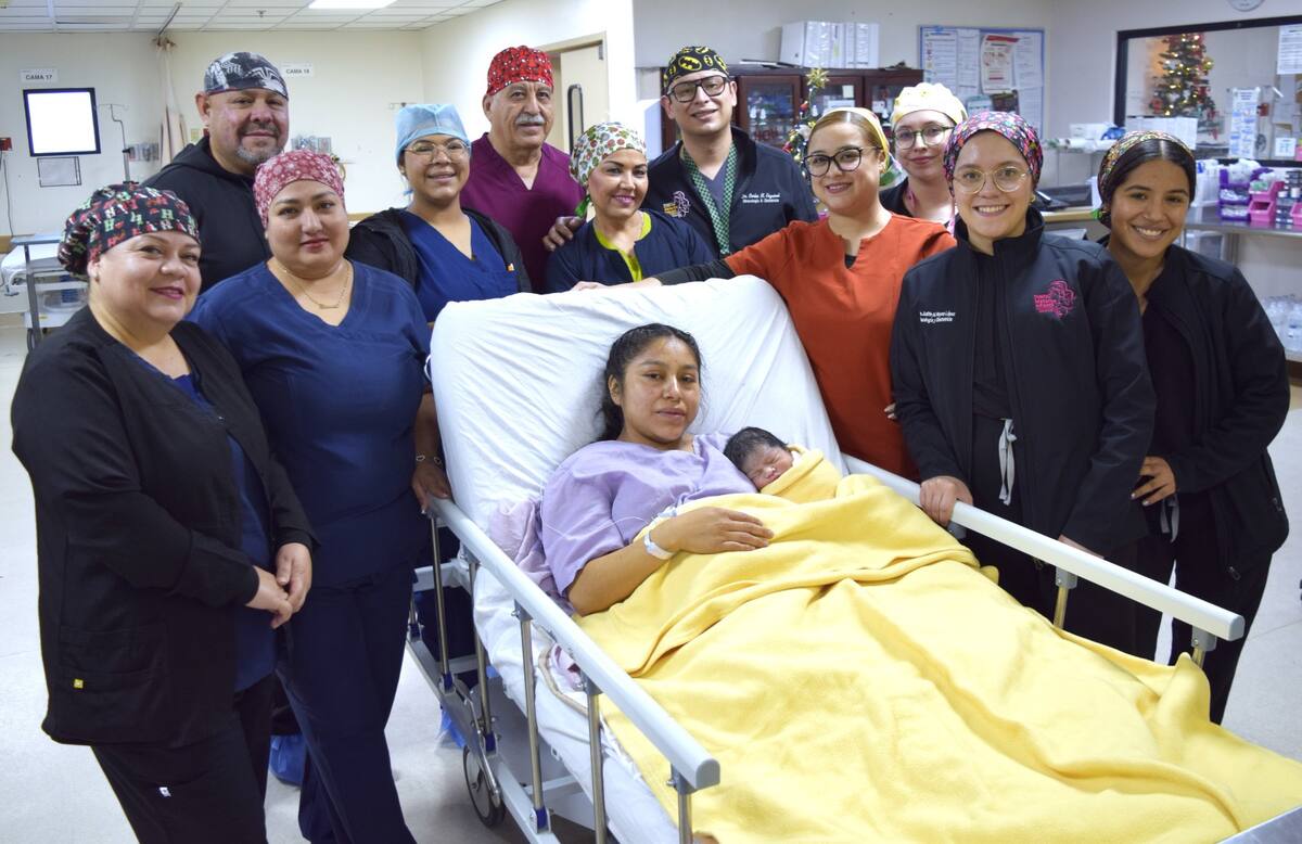 Bebés nacidos en Ensenada y Mexicali.