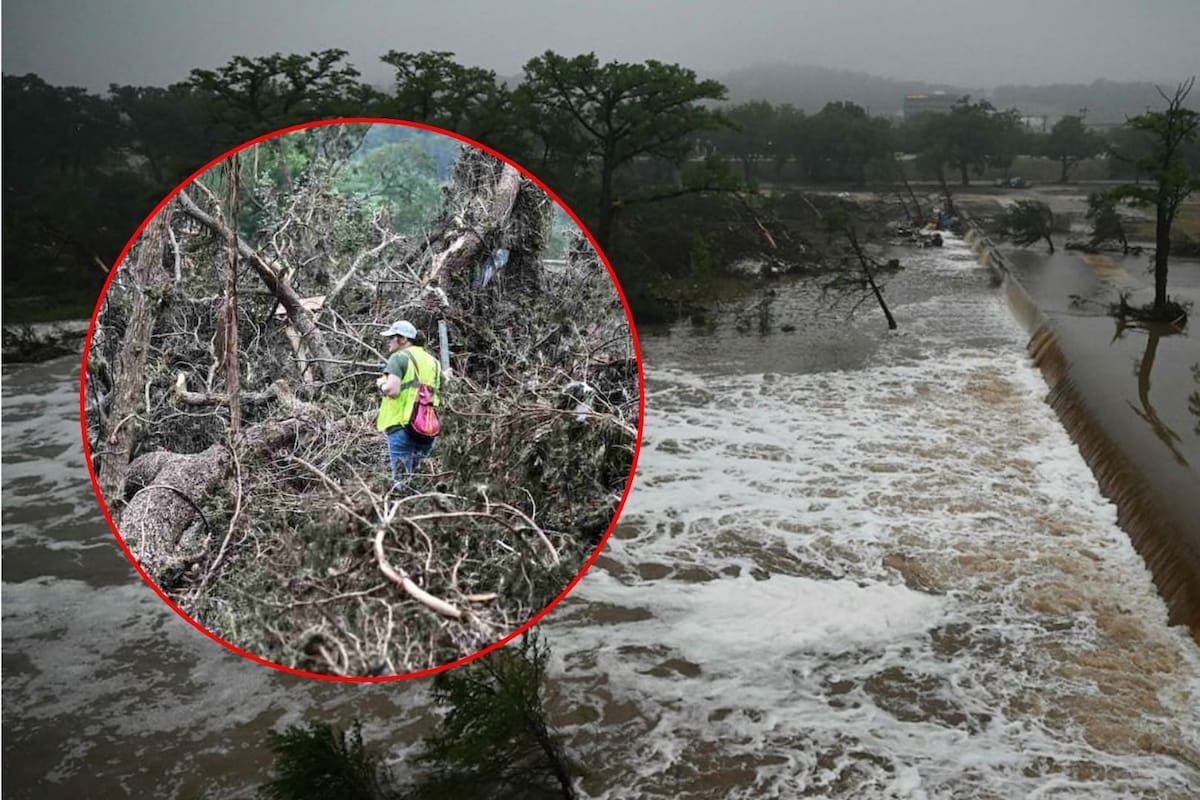 Sube a 105 la cifra de muertos por inundaciones en Texas; México apoya en labores de búsqueda