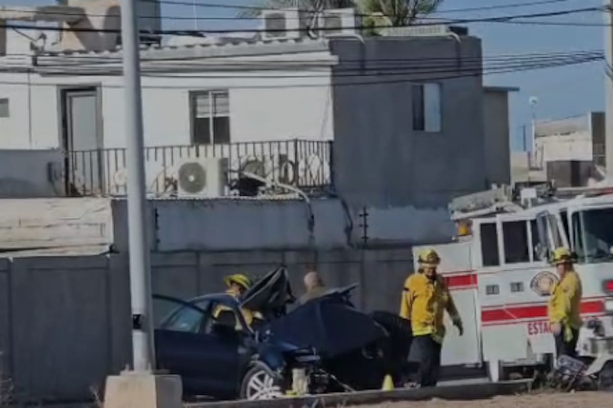 Muere mujer en choque entre dos autos en Toledo Residencial