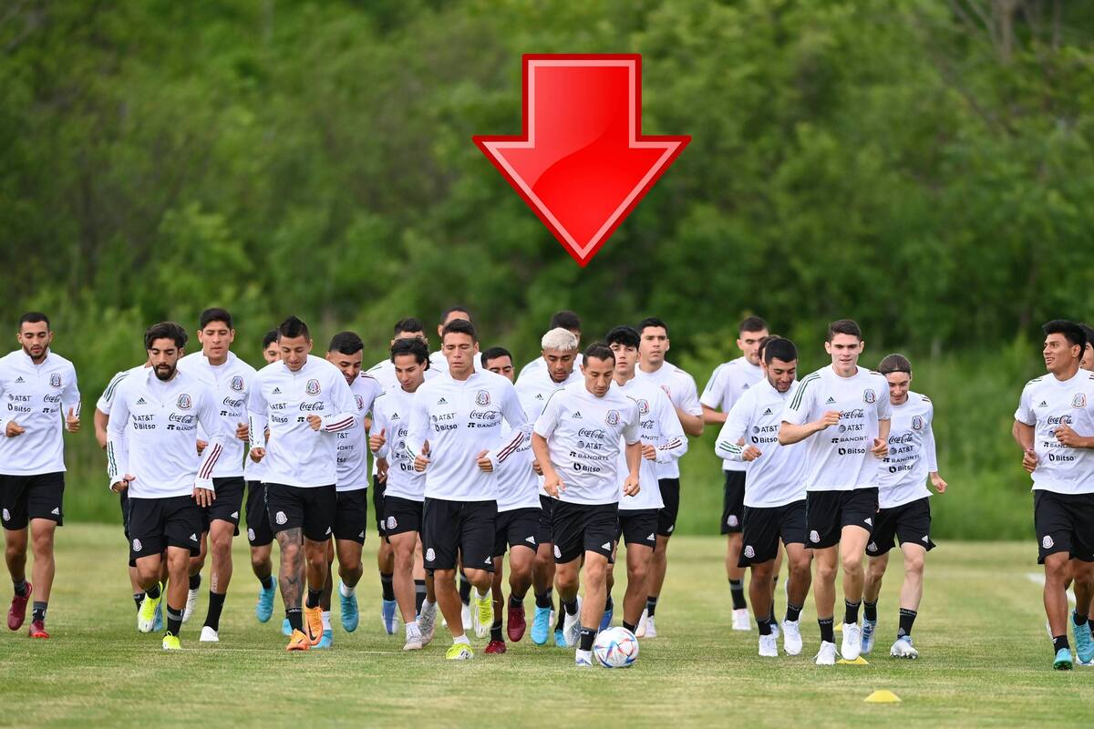 Selección Mexicana pierde posiciones en el Ranking FIFA; ¿En qué lugar está el 'Tri'?