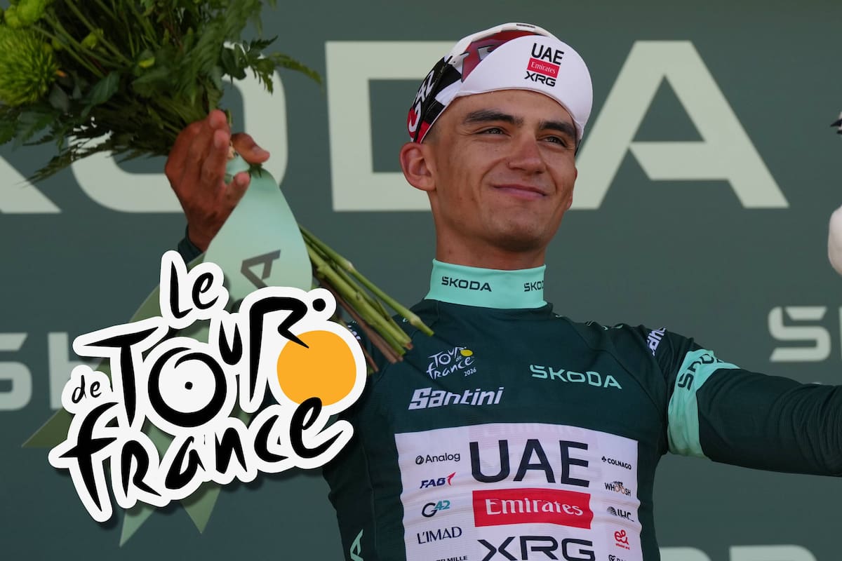 Isaac del Toro sube al tercer lugar del Tour de Francia 2026 y recupera el maillot blanco