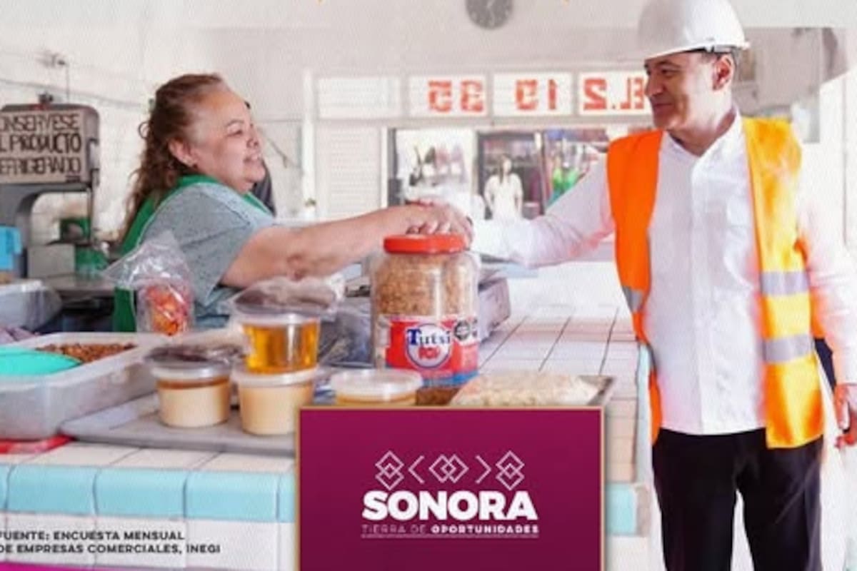 Alfonso Durazo destaca recuperación económica en Sonora con aumento en ventas, empleo y salarios