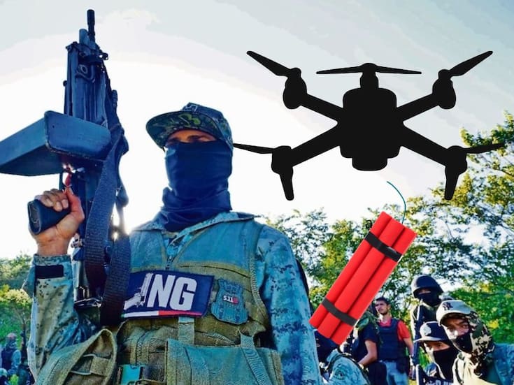 Al menos cinco cárteles en México han utilizado drones con explosivos en 221 ataques entre 2021 y 2025, según ACLEDP