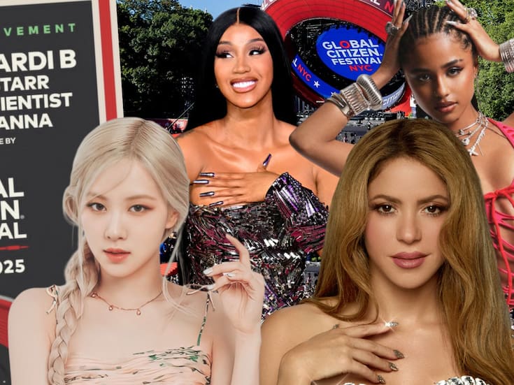 Rose de BLACKPINK se une a Shakira y Cardi B en el Global Citizen 2025, un festival que busca terminar con la pobreza extrema