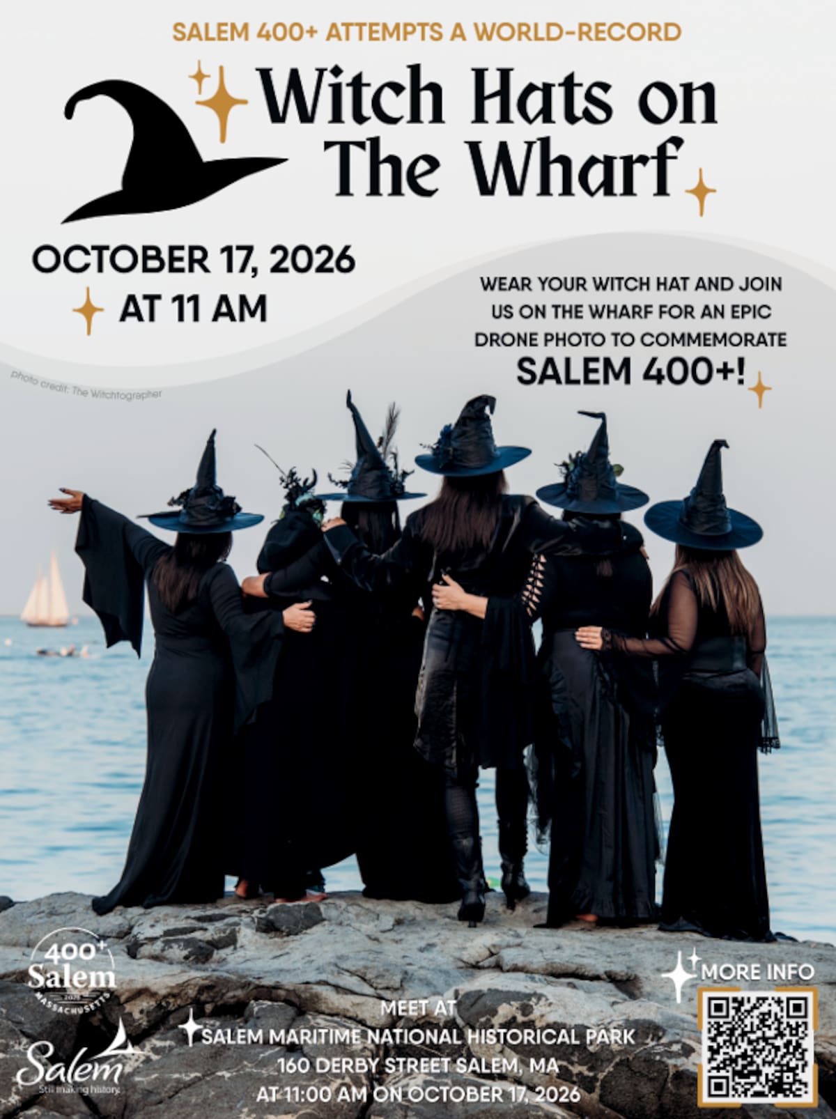 Salem, Massachusetts, conmemora 400 años de historia en 2026 con actividades culturales, recorridos históricos y celebraciones de Halloween que atraen a visitantes de distintas partes del mundo. Foto: Agencias