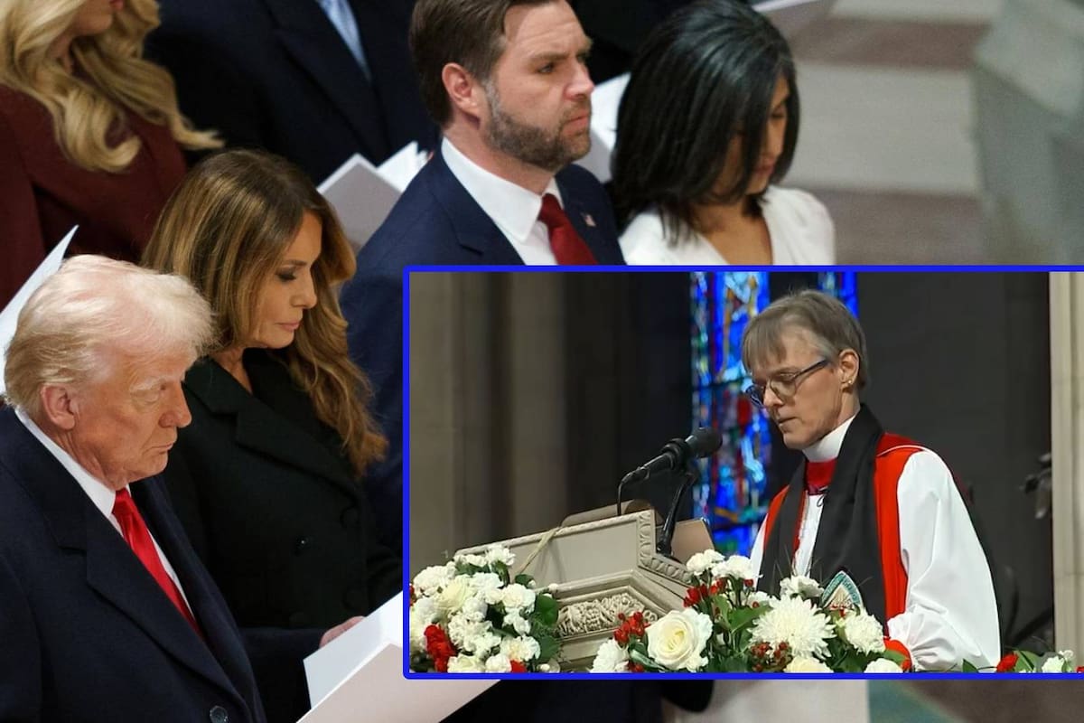 “La gran mayoría de los inmigrantes no son delincuentes”: Religiosa confronta a Trump en Catedral de Washington