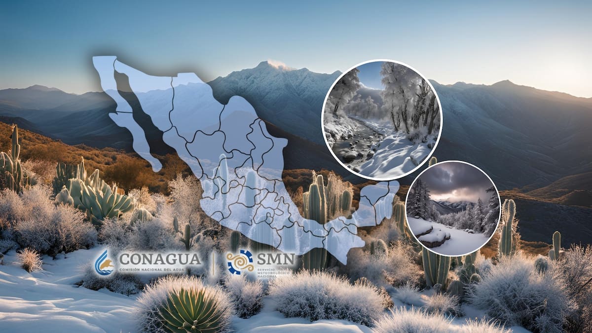 Llega la primera tormenta invernal este fin de semana. Foto: Especial