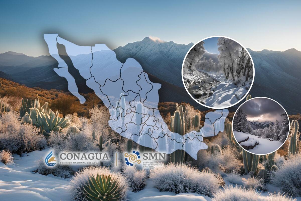 Frente frío trae severas heladas y posible nevada este miércoles 12 de febrero en estos estados de México