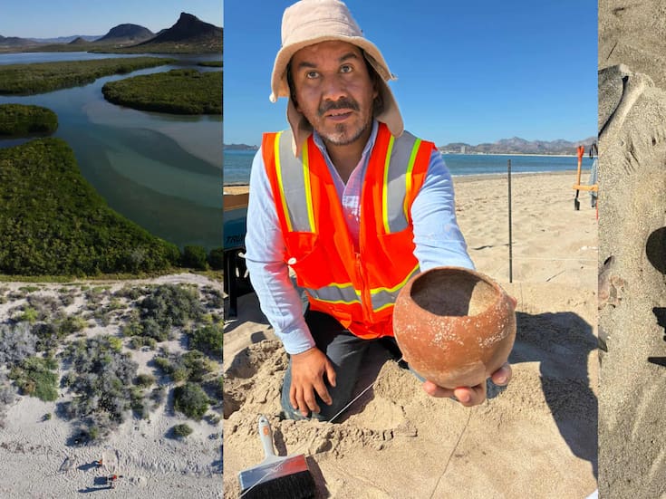 Arqueólogos del INAH Sonora recuperan entierro prehispánico en Estereo El Soldado