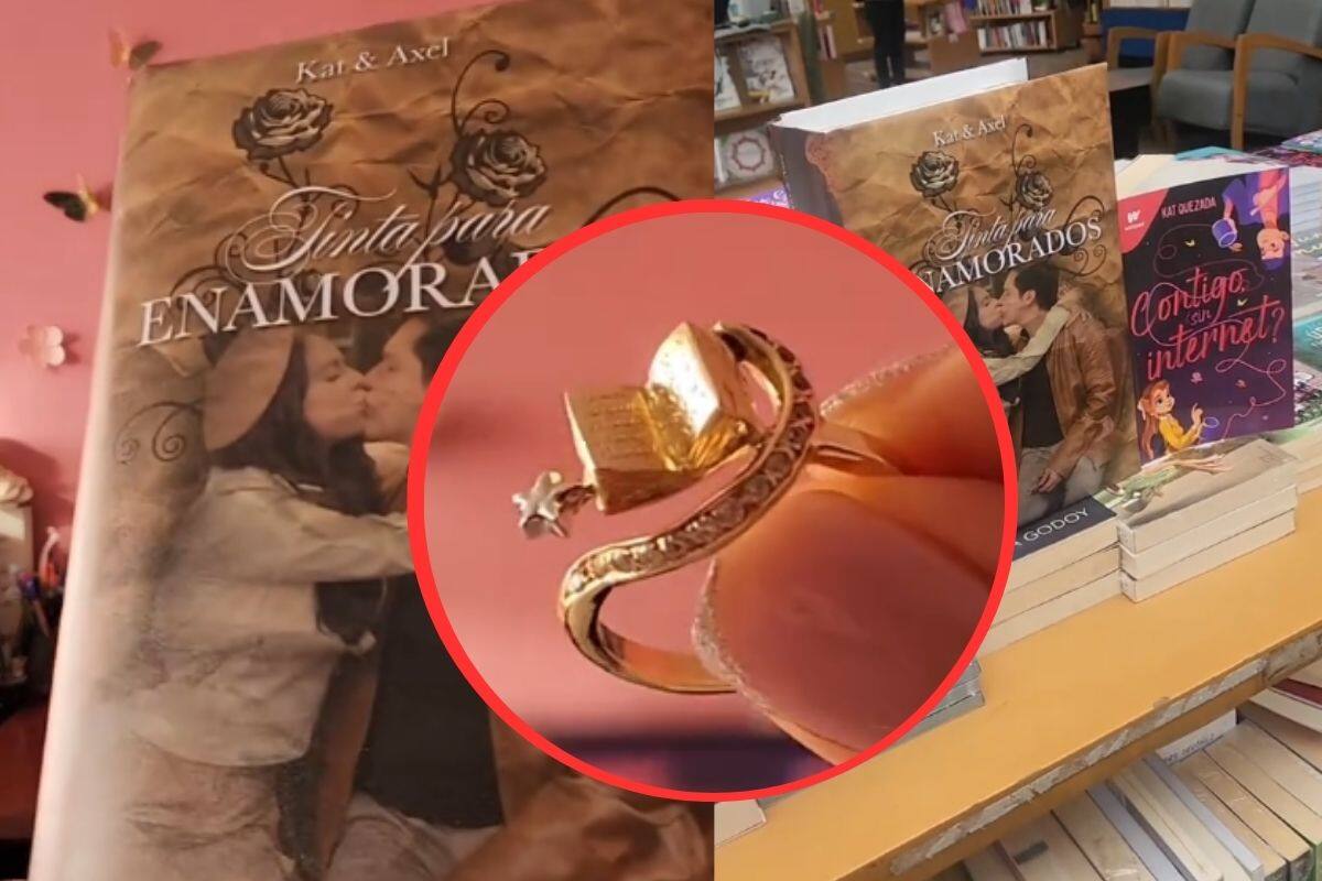 Un hombre crea un libro personalizado para proponerle matrimonio a su novia