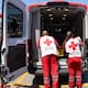 Policía y Cruz Roja auxilian a joven inconsciente en calles de Hermosillo con reanimación cardiopulmonar