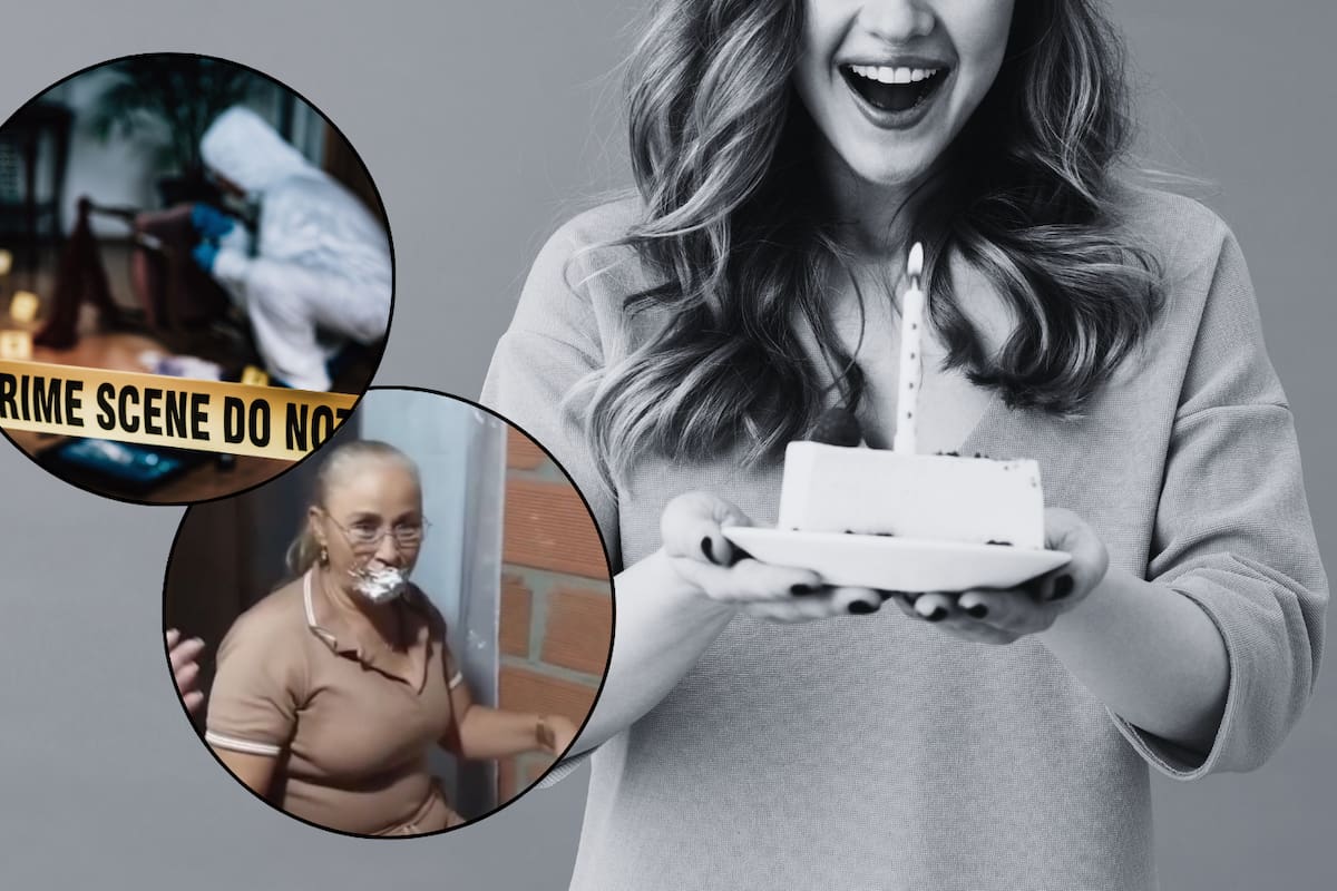 Todavía con el pastel en las manos, mujer fue apuñalada por su hermano durante su fiesta de cumpleaños