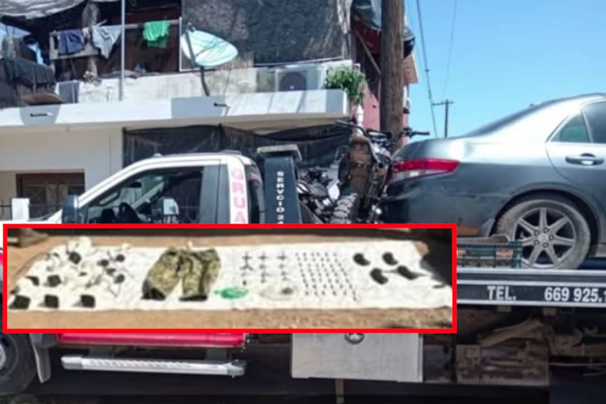 Aseguran arsenal, drogas y cámaras de video en Escuinapa: megaoperativo revela posible centro de vigilancia criminal