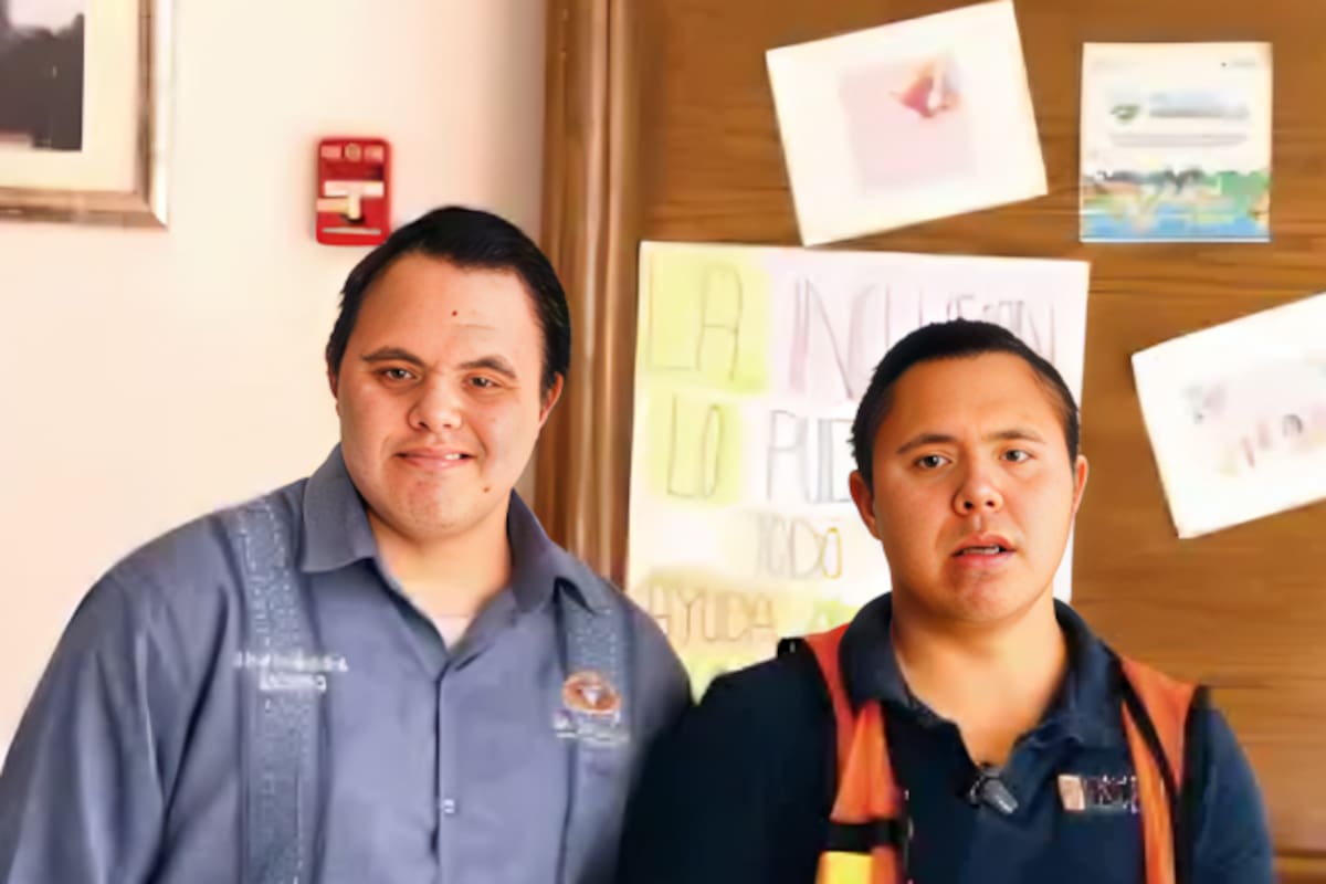 Son trabajadores independientes... Y tienen Síndrome de Down