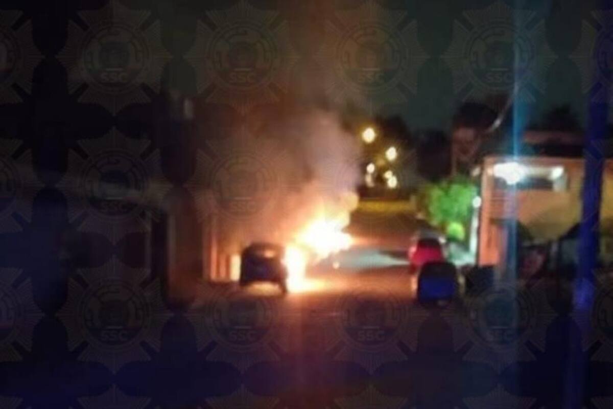 Hombre prende fuego a camioneta y ropa de ex pareja en Rosarito