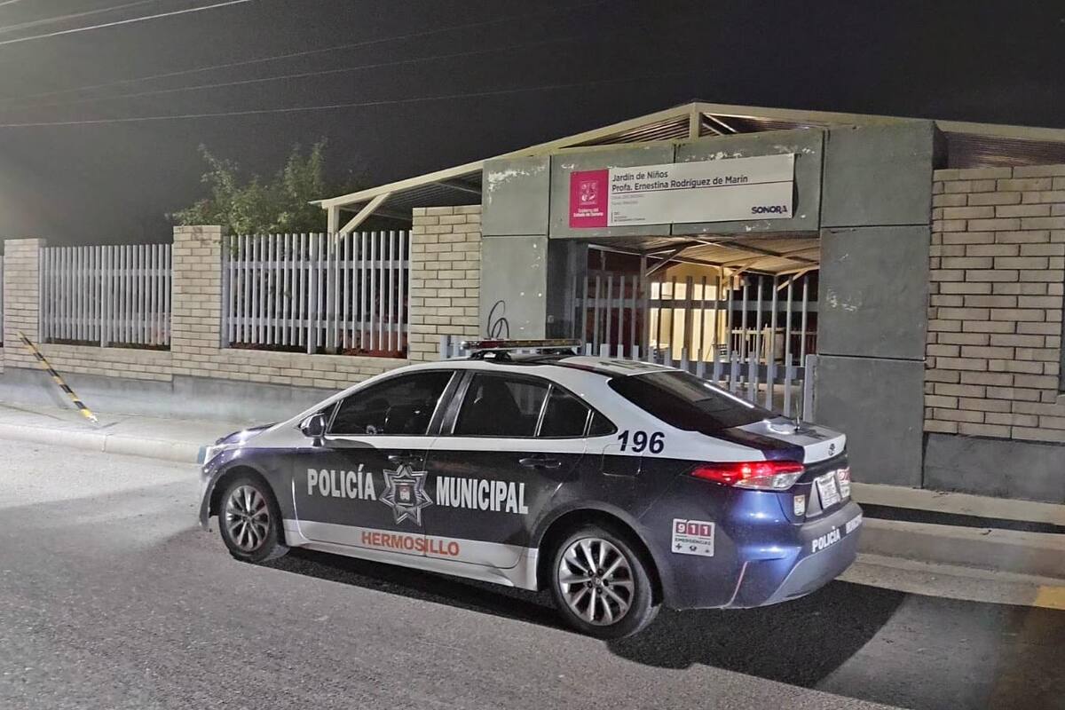 Aumentan en 155% detenciones por robo de escuelas en Hermosillo, respecto a 2020