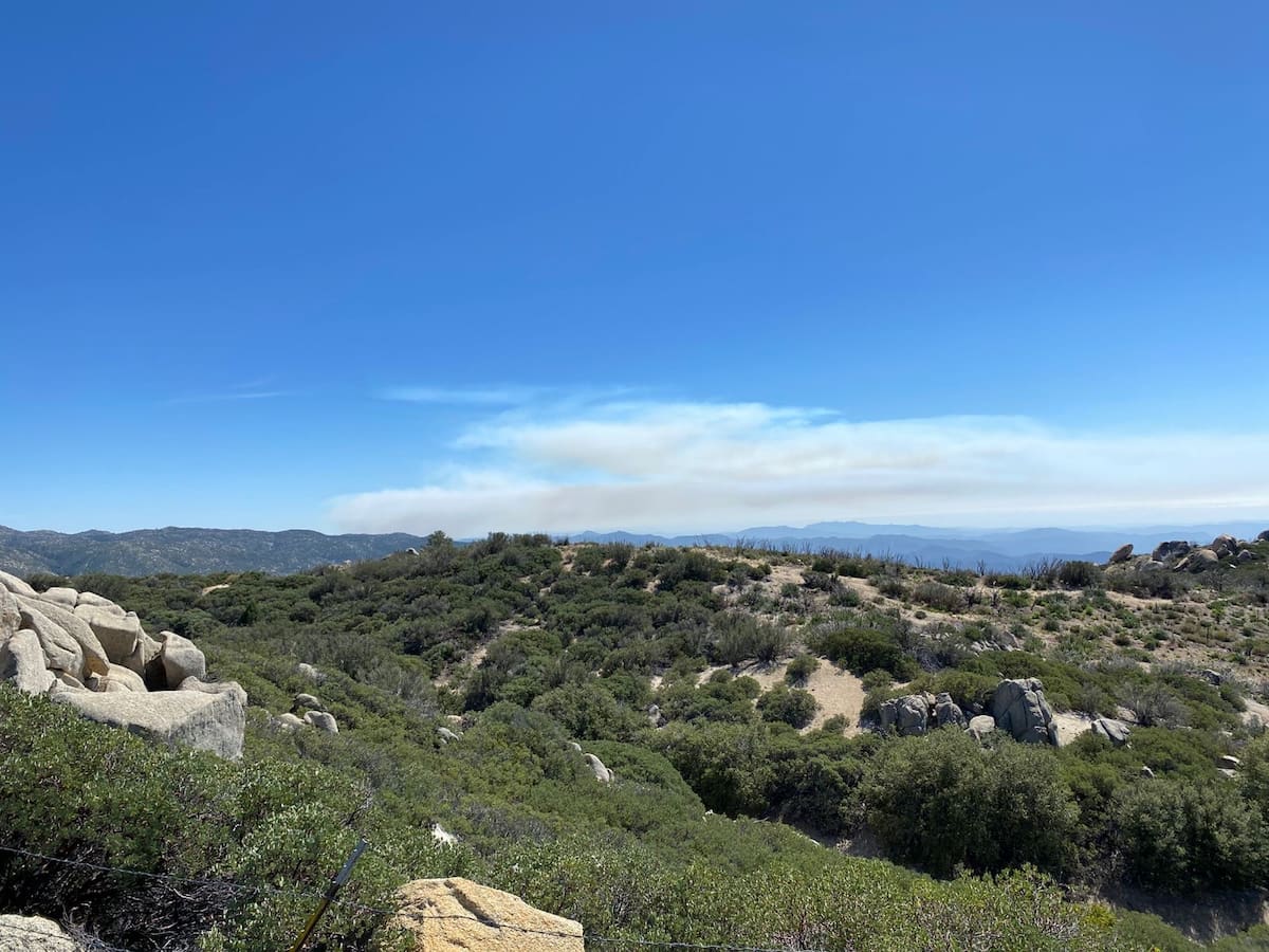 Hasta el momento, las autoridades reportan un 70% de control y un 50% de liquidación del fuego. Foto: Cortesía