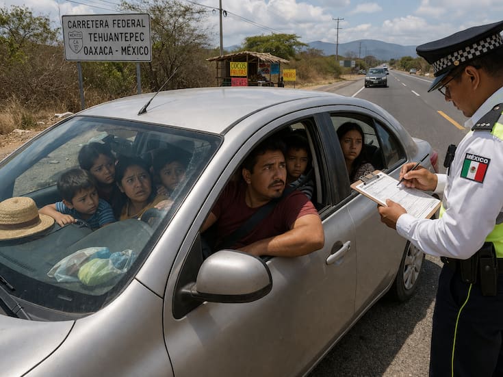Multarán con hasta 3 mil pesos y les quitarán el auto a todos los conductores que lleven más pasajeros de los permitidos esta Semana Santa