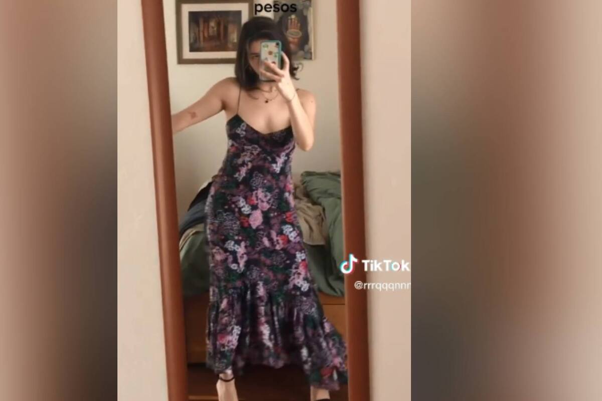¡En la paca! Mujer compra por 250 pesos un vestido con un valor de 11 mil