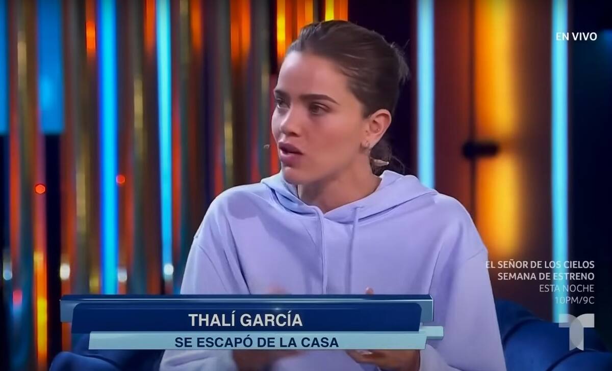Thali García decidió abandonar 'La Casa de los Famosos' porque tanto sus compañeros como la gente que acude a gritar mensajes en las afueras de La Casa, la juzgaron severamente por su amistad con Lupillo Rivera.