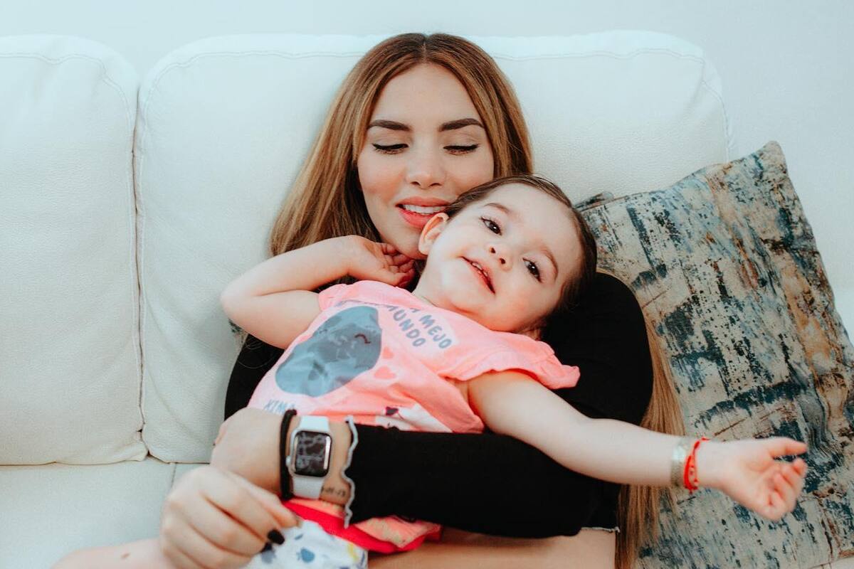 Kimberly Loaiza sufrió "accidente" con su hija