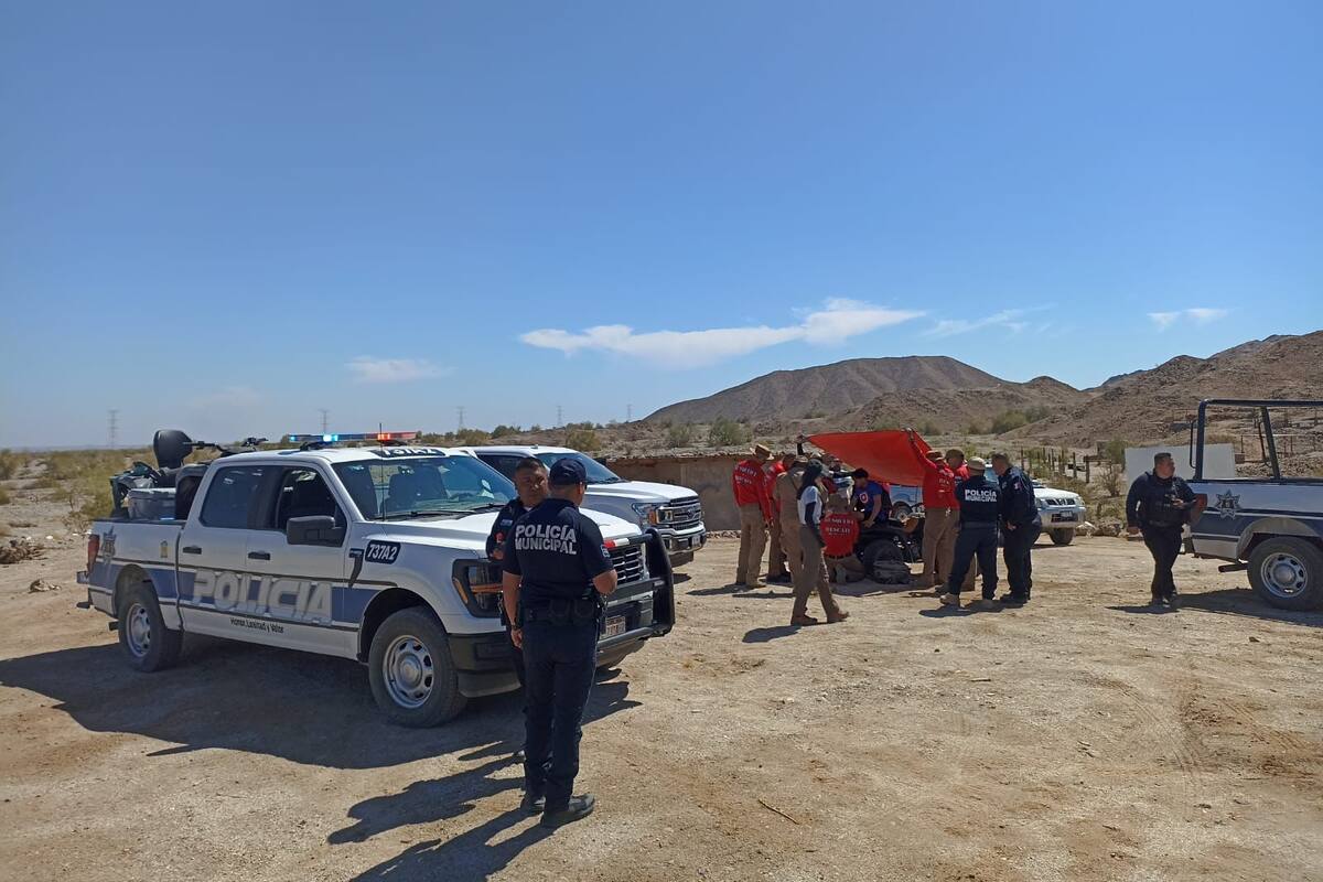Policía Municipal y Grupo de Rescate Bravo 10 auxilian a joven lesionado en la sierra cucapáh