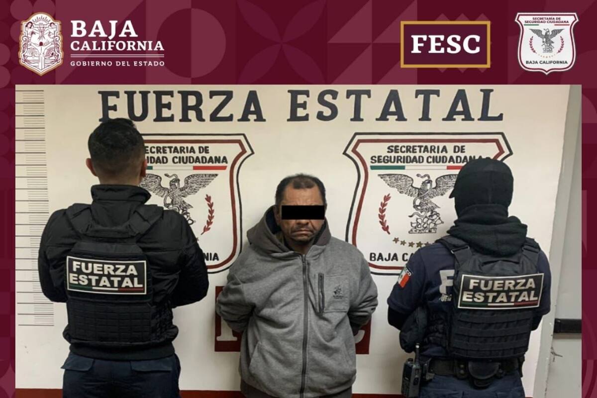 Detiene FESC a dos hombres en posesión de metanfetamina